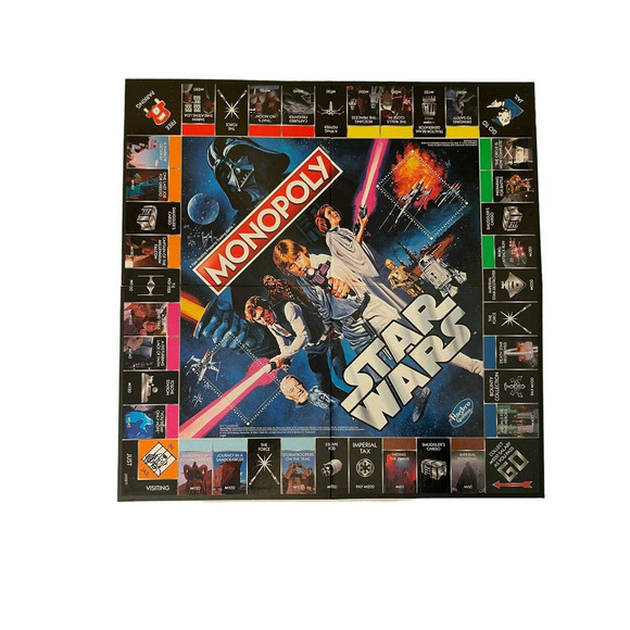 Star Wars Monopoly 40th Anniversary Special Edition Board Game COMPLETE in Box - Picture 1 of 14